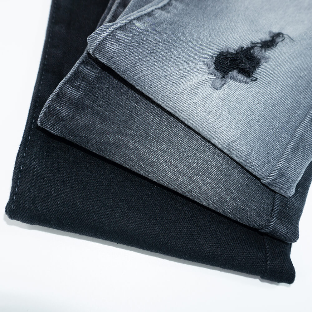 12.75oz Stretch Eco Denim - Gray Green | Core Fabrics