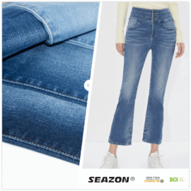 ZZ0049 New Fashion Design BCI US Хлопковая переработанная джинсовая ткань