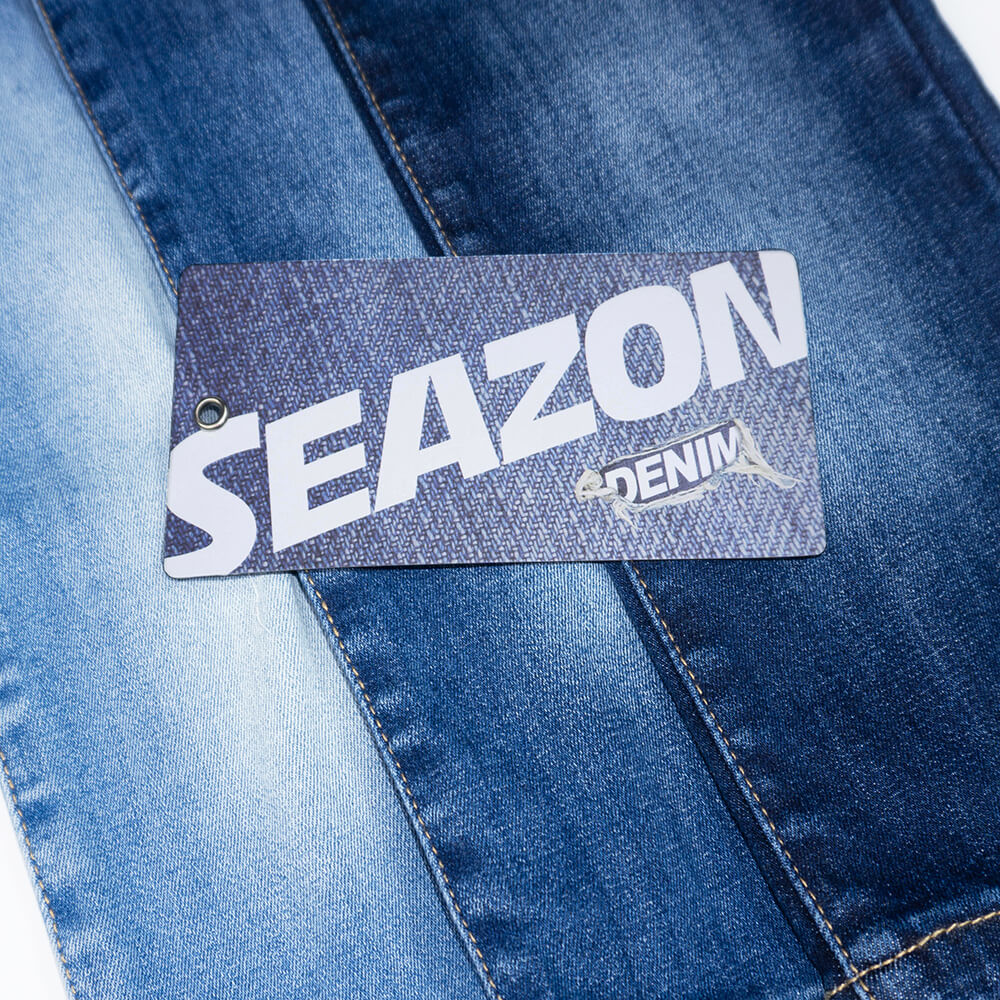 SL003 Stretch Twill Selvedge Denim Fabric - SEAZON Textile