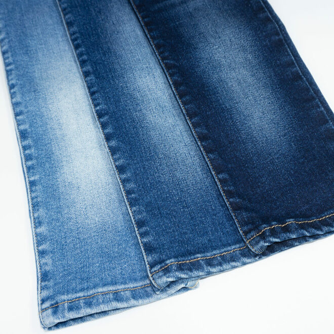 DV3052-2W 11.7 OZ Heavy Weight Jeans Denim Fabric Indigo Color 76% Cotton T23% SP1% - 2