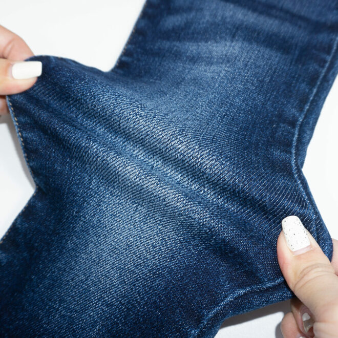 DV3052-2W 11.7 OZ Heavy Weight Jeans Denim Fabric Indigo Color 76% Cotton T23% SP1% - 3