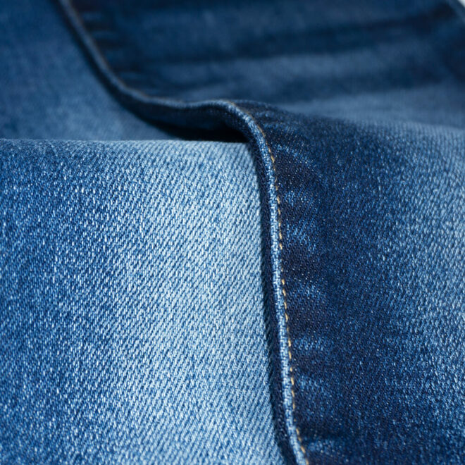 DV3052-2W 11.7 OZ Heavy Weight Jeans Denim Fabric Indigo Color 76% Cotton T23% SP1% - 4