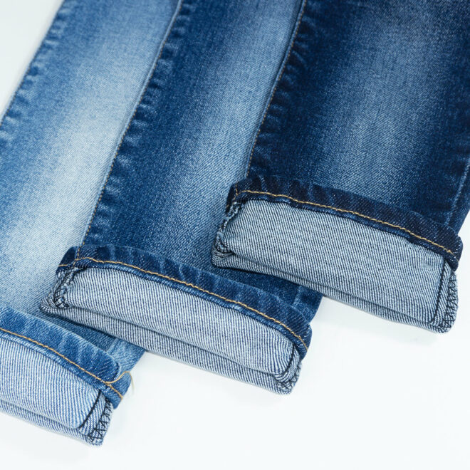 DV3052-2W 11.7 OZ Heavy Weight Jeans Denim Fabric Indigo Color 76% Cotton T23% SP1% - 9