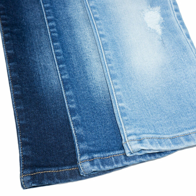 ZZ0462 Customization Comfortable High Stretch Denim Fabric for Women Jacket - 2