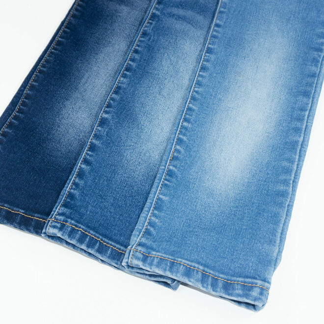 ZZ1415 C75% P23% SP2% Super Stretch Cotton Jeans Denim Fabric for Trousers - 2