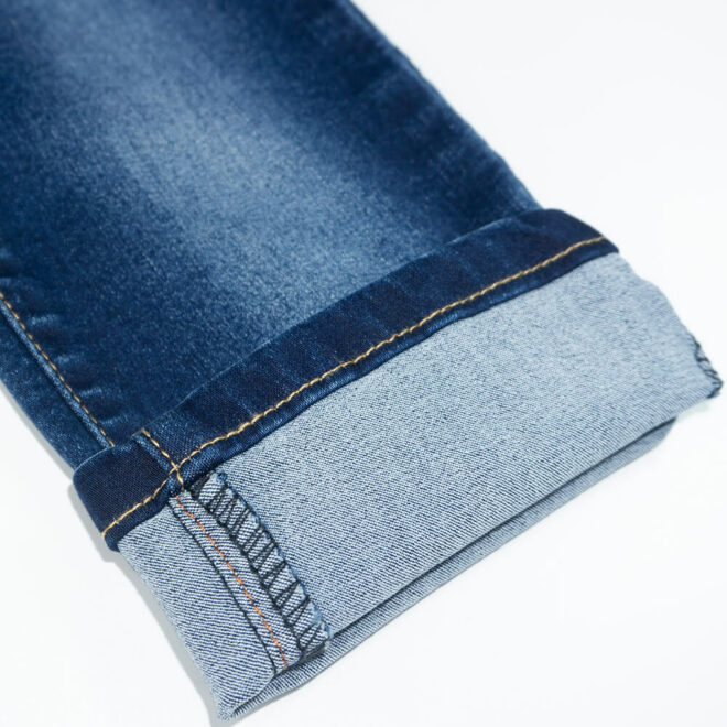 ZZ1415 C75% P23% SP2% Super Stretch Cotton Jeans Denim Fabric for Trousers - 6