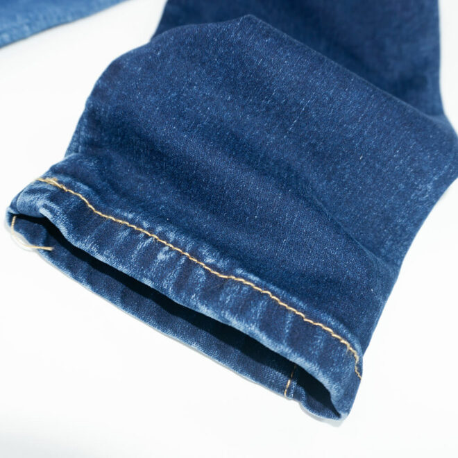 ZZ1415 C75% P23% SP2% Super Stretch Cotton Jeans Denim Fabric for Trousers - 8