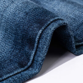 ДГ2035П 10.8 унция 25% Эластичная джинсовая ткань Repreve Unifi Indigo для джинсов