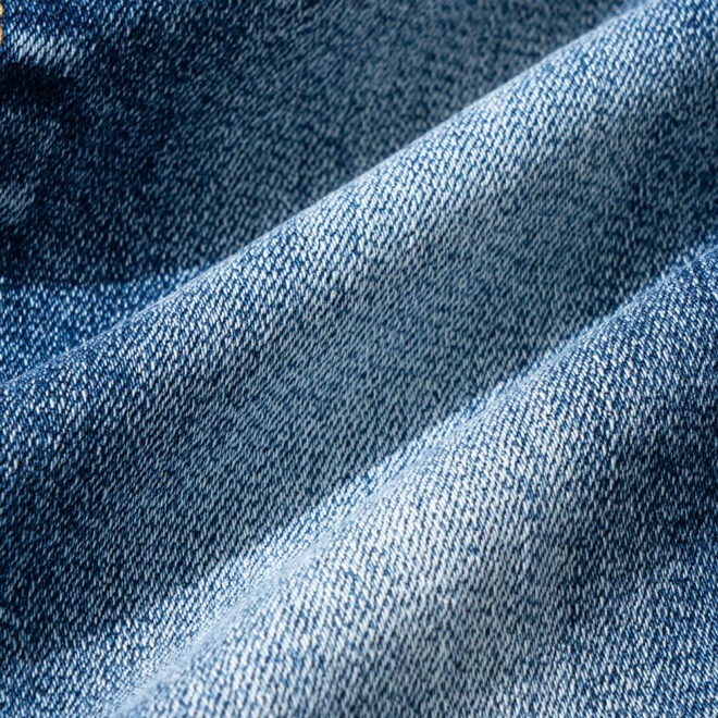 DG2035P 10.8 oz 25% Repreve Unifi Indigo Stretchable Denim Fabric for Jeans-10