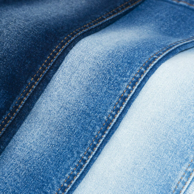 DG3001DB-3W 94 Percent Cotton Indigo Stretch Denim Jeans Fabric-3