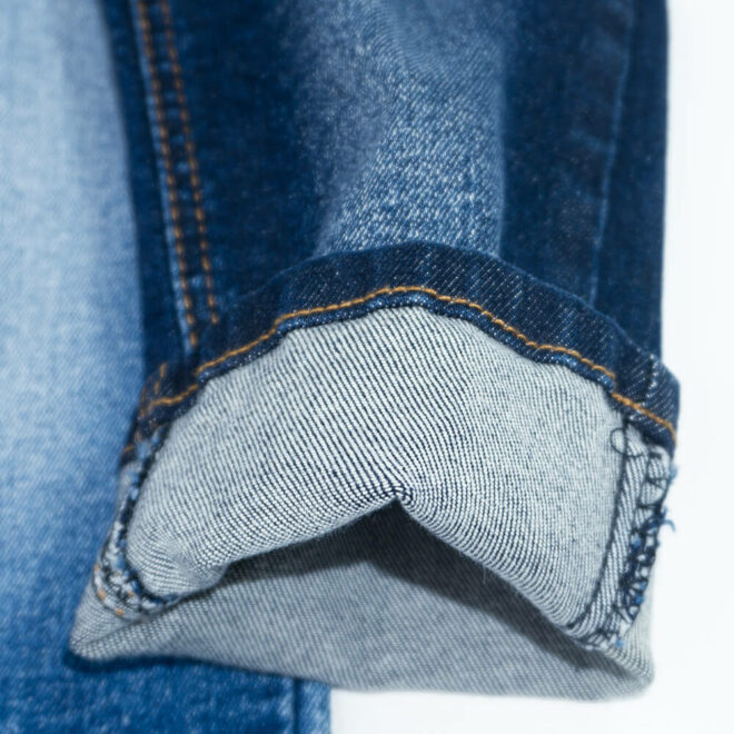 DG3001DB-3W 94 Percent Cotton Indigo Stretch Denim Jeans Fabric-5