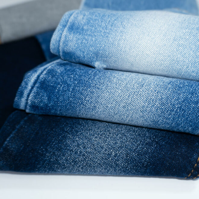 DG3001DB-3W 94 Percent Cotton Indigo Stretch Denim Jeans Fabric-7