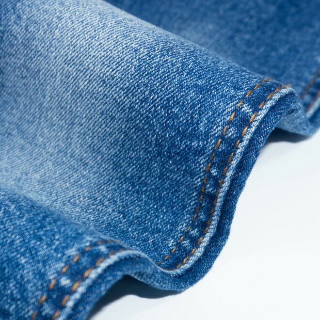 DG3001DB-3W 94 Percent Cotton Indigo Stretch Denim Jeans Fabric-9