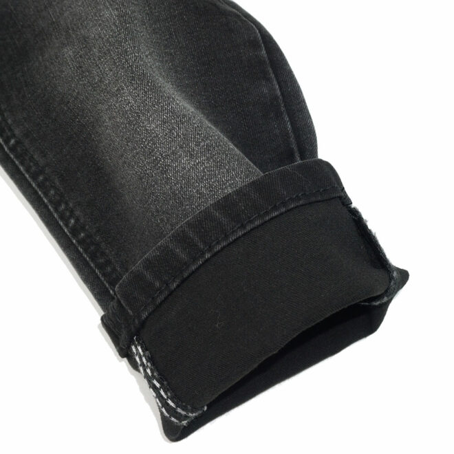 DL2020BB Hot Selling 11 oz Black Denim Fabric 5657 Width -4