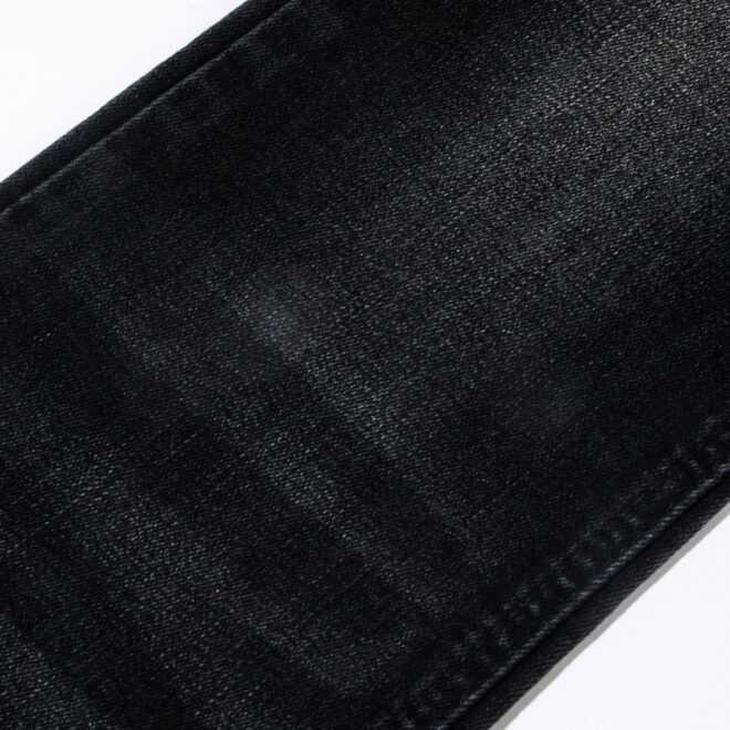 DL2020BB Hot Selling 11 oz Black Denim Fabric 5657 Width -6