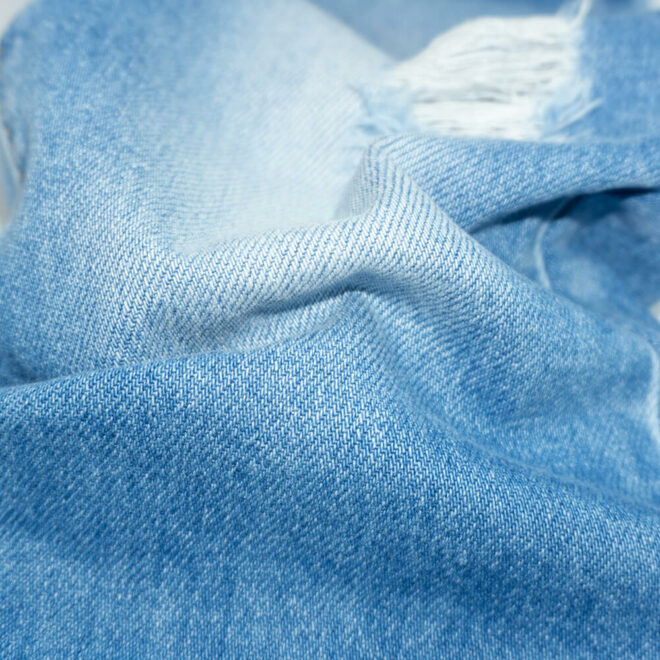 DV3038-3W Dark Indigo 100% Cotton Denim Fabric with Low Shrinkage -8