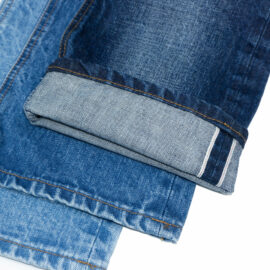 SL006 Чистый хлопок 16.5 oz Супертяжелая джинсовая ткань Selvedge для брюк
