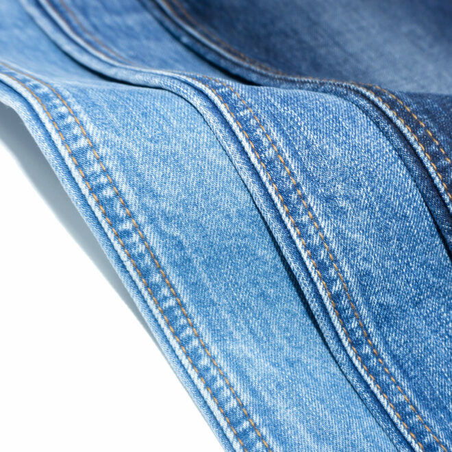 SL007 US BCI cotton Non-stretch Selvedge denim Fabrics for Apparel Jeans-2