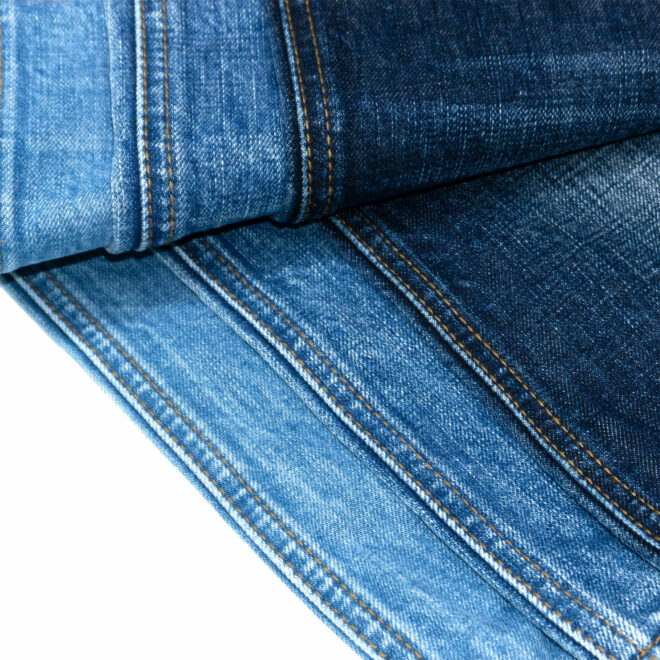 SL007 US BCI cotton Non-stretch Selvedge denim Fabrics for Apparel Jeans-7