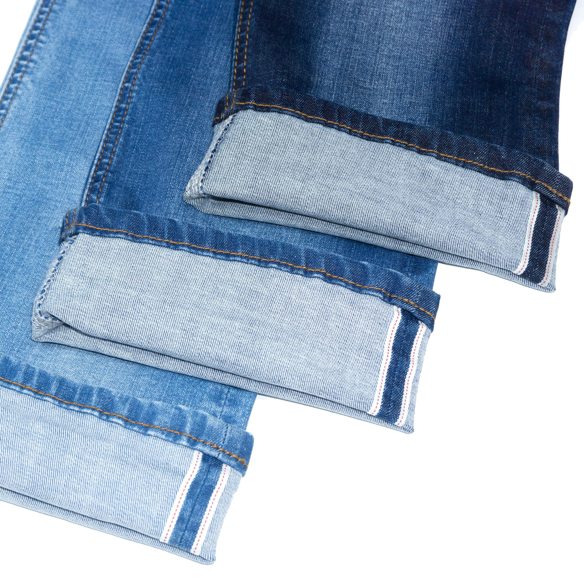 68%Cotton 30%Poly 2%Spandex High Stretch Denim Jean Fabric Wholesaler