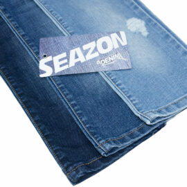 ZZ0337 Дышащая джинсовая ткань с перекрестной штриховкой Технология CoolmaxToughmax