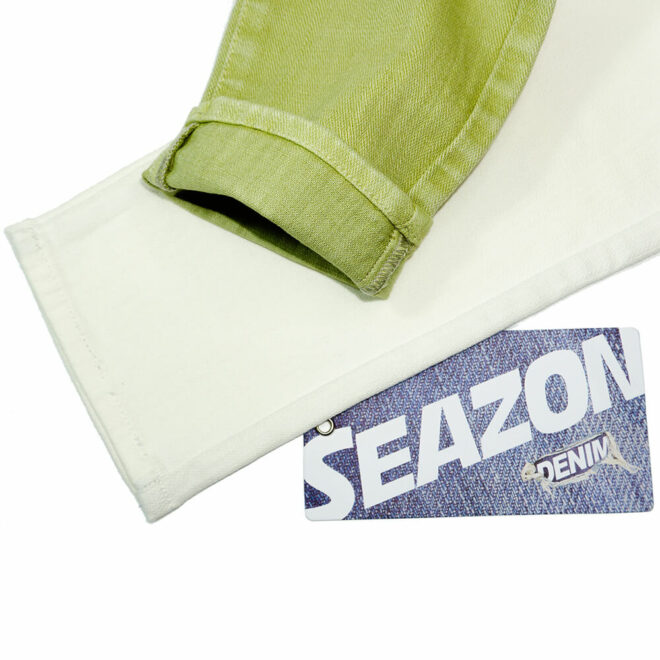 ZZ0694-S 99 Cotton 1 Spandex 9.4oz Broken Twill PFD Denim Fabric-4