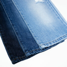 ZZ1029 Volhoubaar 27% Lyocell 73% Katoen jeans denim stof