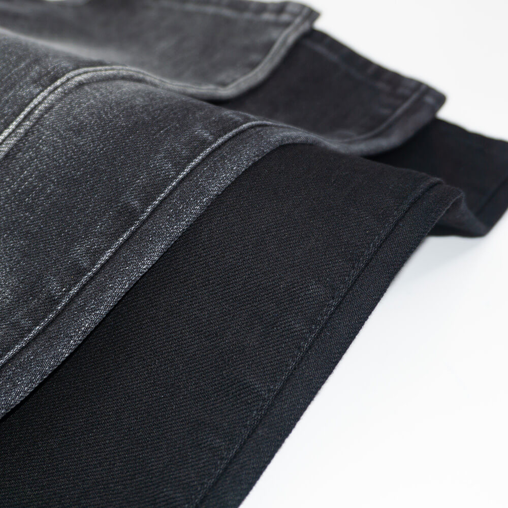 Mole Grey Stretch Denim - Bloomsbury Square Dressmaking Fabric