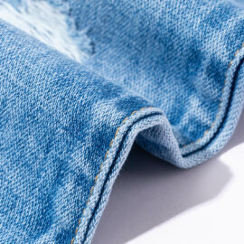 ZZ1154 100% Steifer, normaler, dicker Jeansstoff aus Baumwolle für Jeansjacken