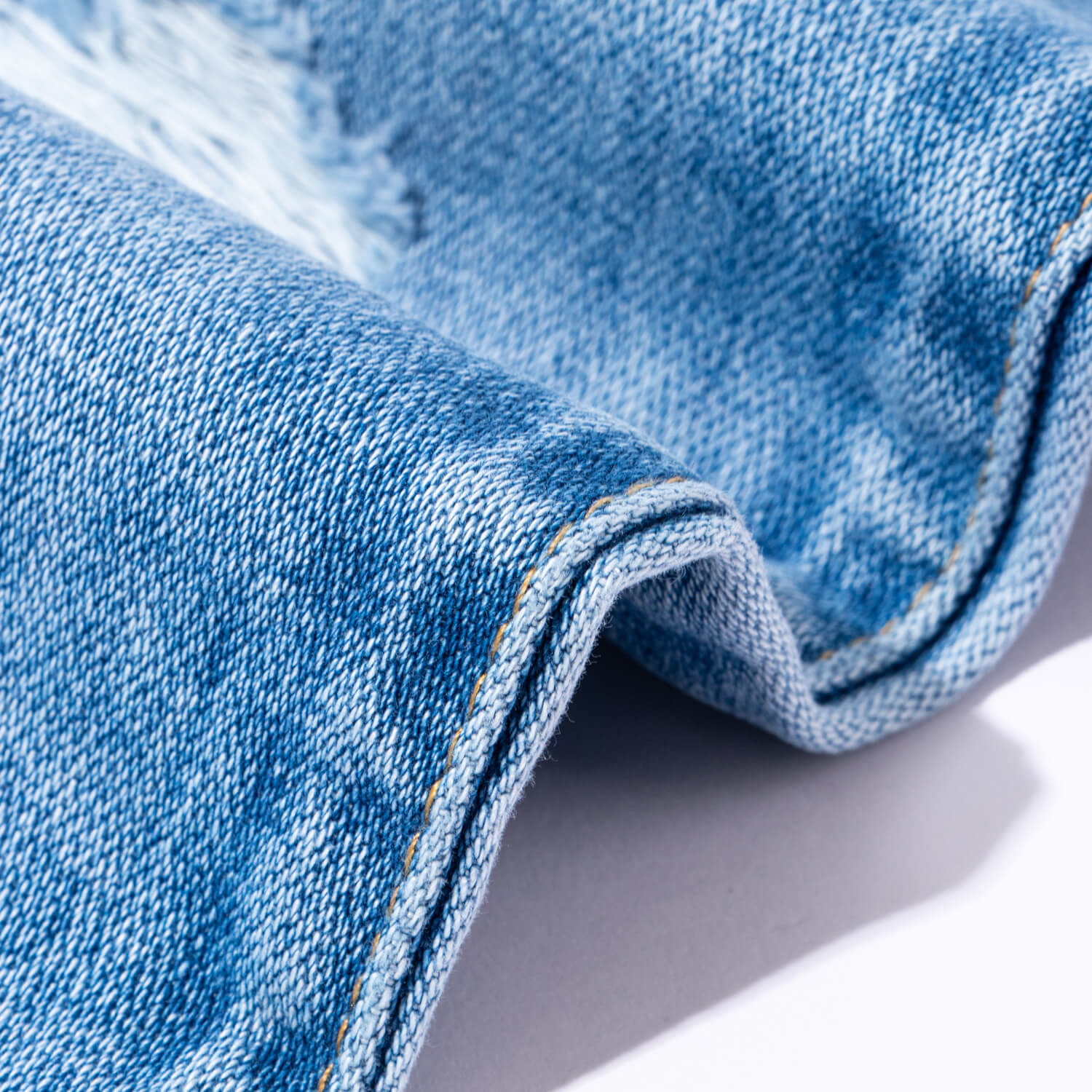 Bulk Cotton Denim Fabric For Jeans 10.9 Oz 160 Cm
