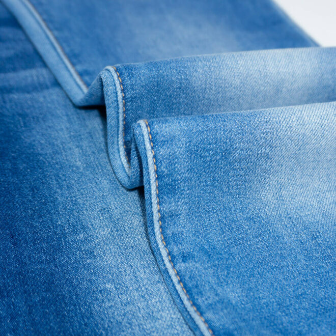 ZZ1239 Skin Friendly High Elastic 4 Way Stretch Denim Fabric for Jeans-8
