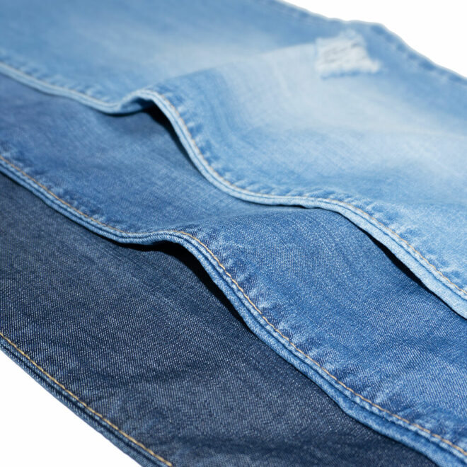 ZZ1375 New Tech 5.6 oz Super Lightweight Denim Jeans Fabric-11