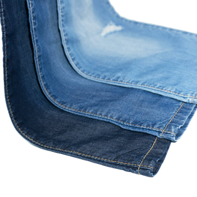ZZ1375 New Tech 5.6 oz Super Lightweight Denim Jeans Fabric-6
