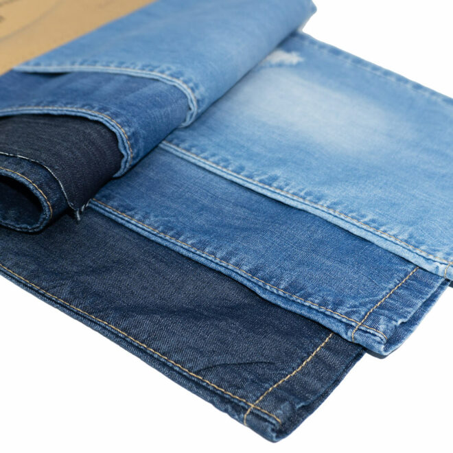 ZZ1375 New Tech 5.6 oz Super Lightweight Denim Jeans Fabric-7