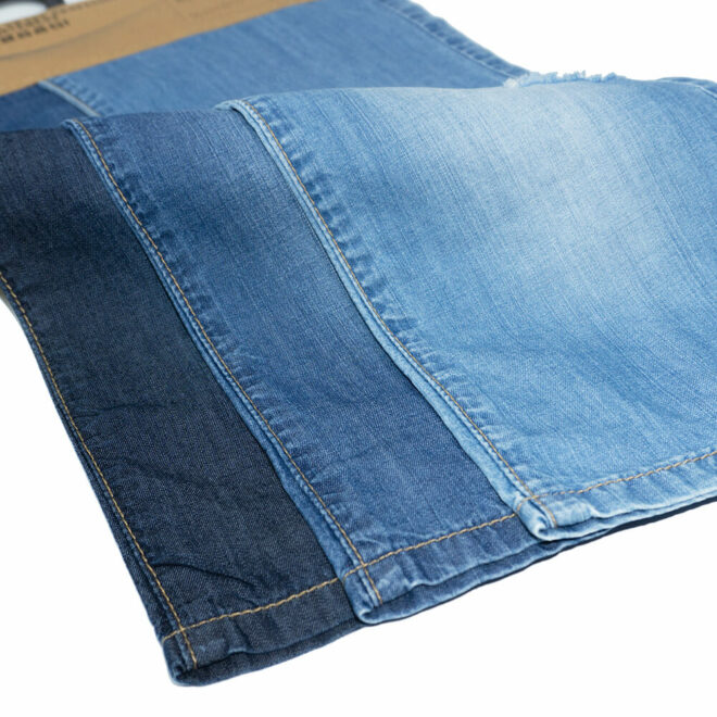 ZZ1375 New Tech 5.6 oz Super Lightweight Denim Jeans Fabric-9